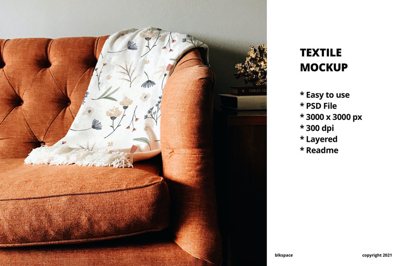 Textile Mockup 5P5RTUF