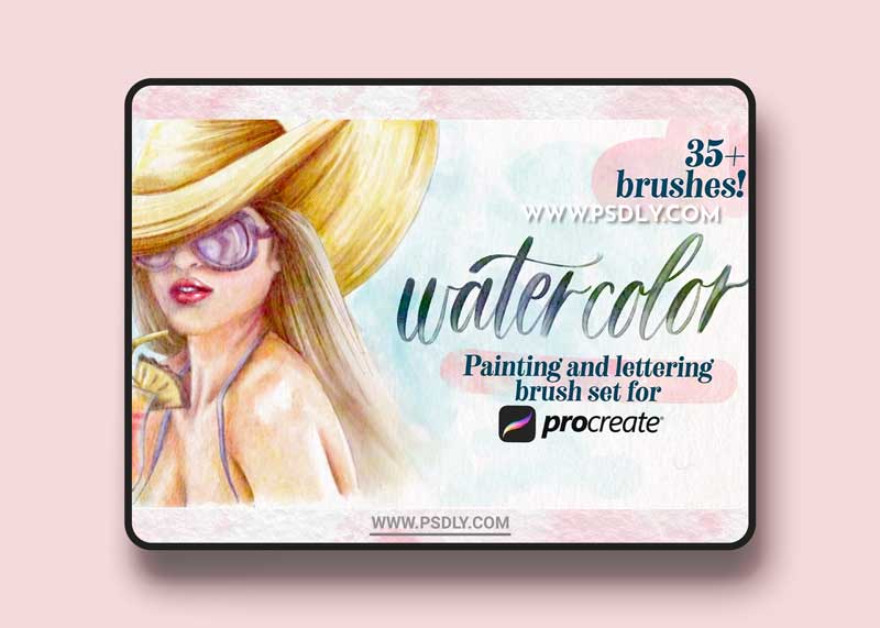 CreativeMarket - Watercolor Brush Set 2709422