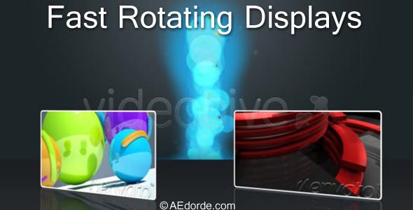Videohive Fast rotating displays 61691