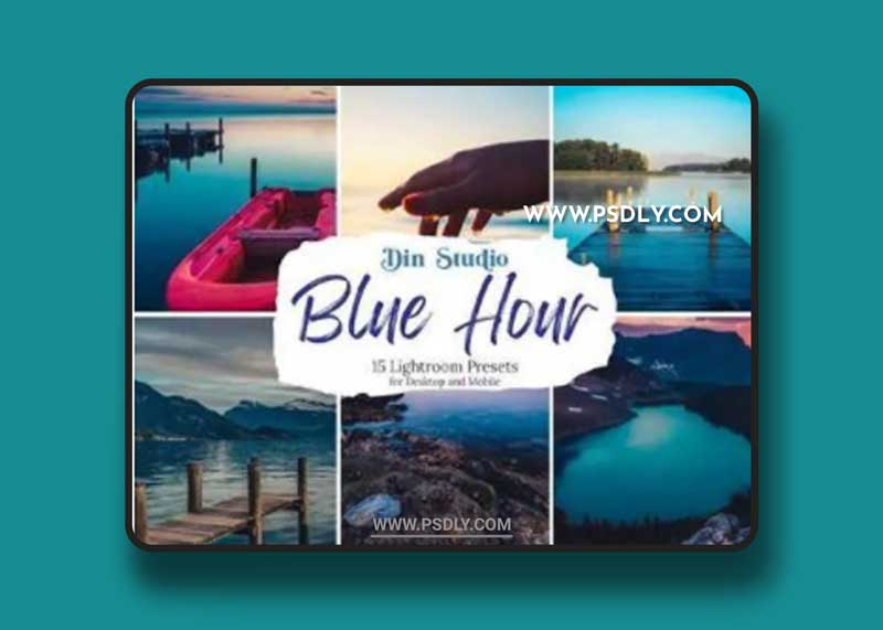 CreativeMarket - Blue Hour Lightroom Presets 5555559