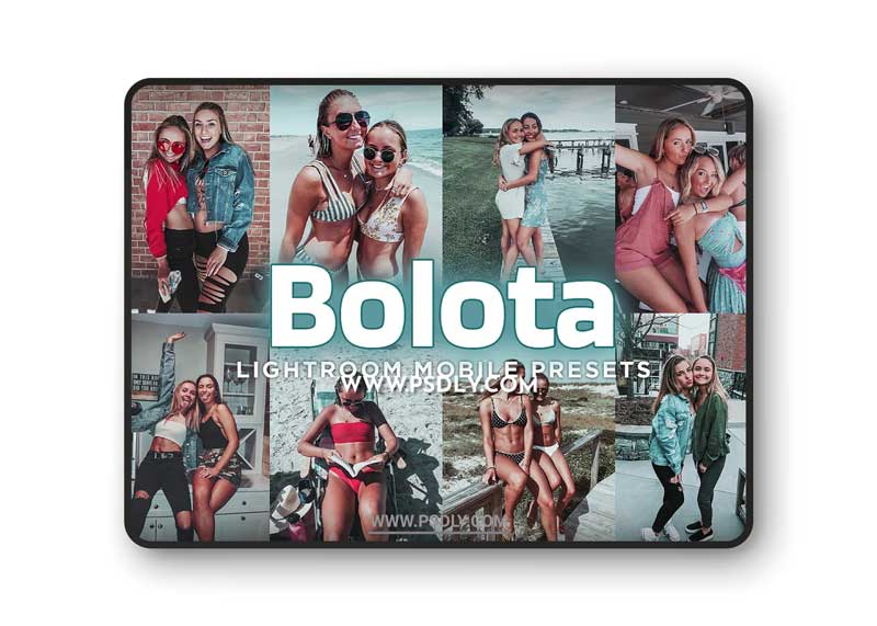 CreativeMarket - 7 Mobile Lightroom Presets - Bolota 4179353