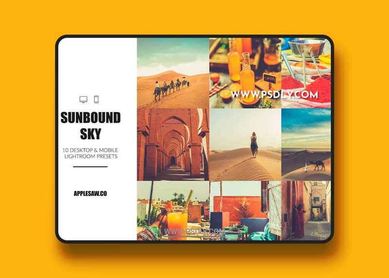 CreativeMarket - Sunbound Sky Lightroom Preset 3874202