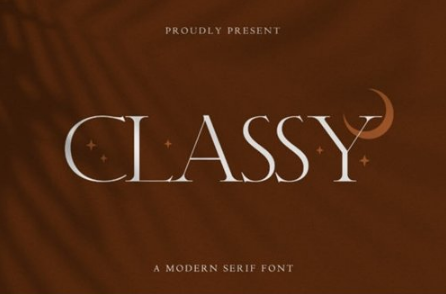 Classy Font