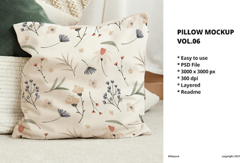 Pillow Mockup Vol.06 ULCLL49