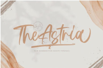 The Astria The Astria Font
