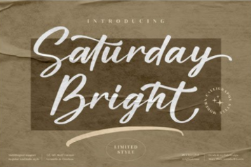 Saturday Bright Font