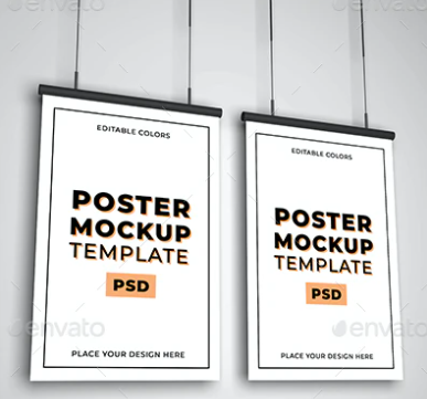 GraphicRiver - Poster Frame Mockup Template Vol 4 29354920