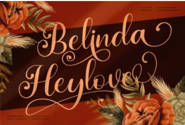 Belinda Heylove Font