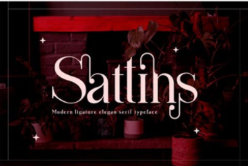 Sattins Font