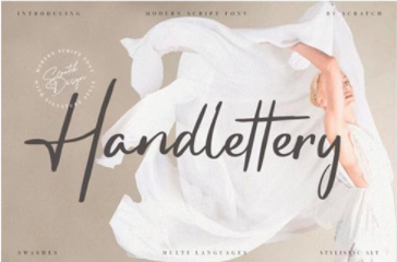 Handlettery Font