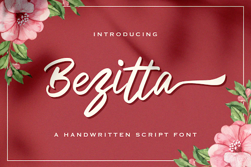 Bezitta - Handwritten Font MSRLS63