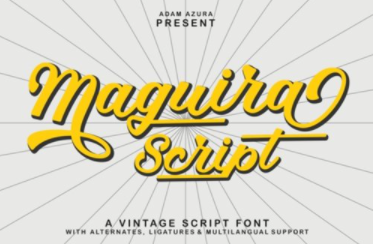 Maguira Script Font