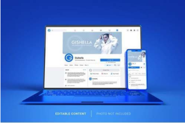 CreativeMarket - Elegant smartphone and laptop device mockup