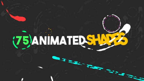 Videohive Shape 75 Animated Elements 16491395