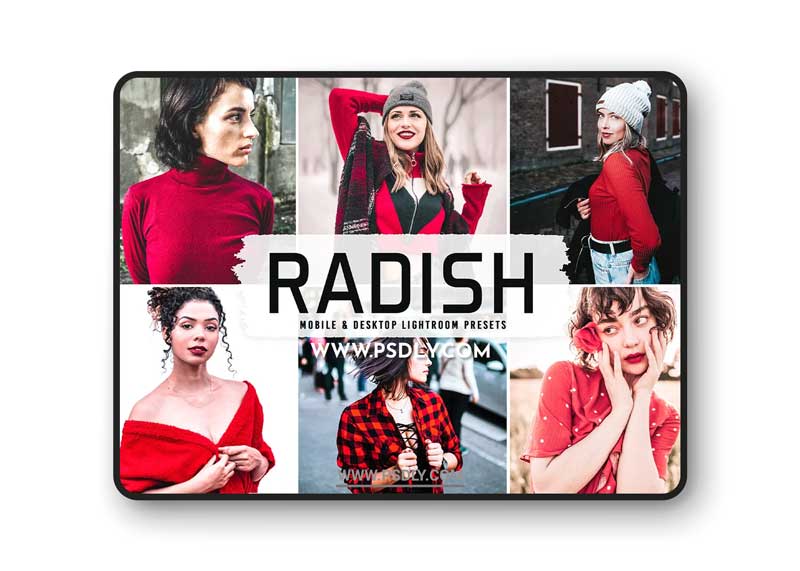 CreativeMarket - Radish Pro Lightroom Presets 6346243