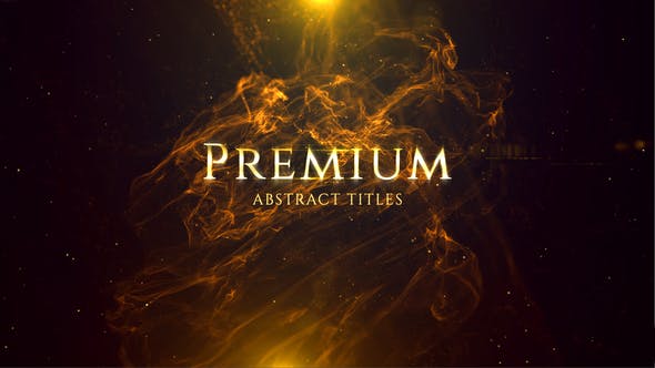 Videohive Premium Abstract Titles 21816394