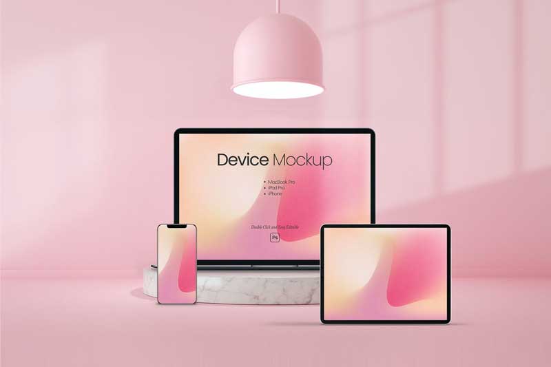 Device Mockup Vol. 2 MNDEVMD