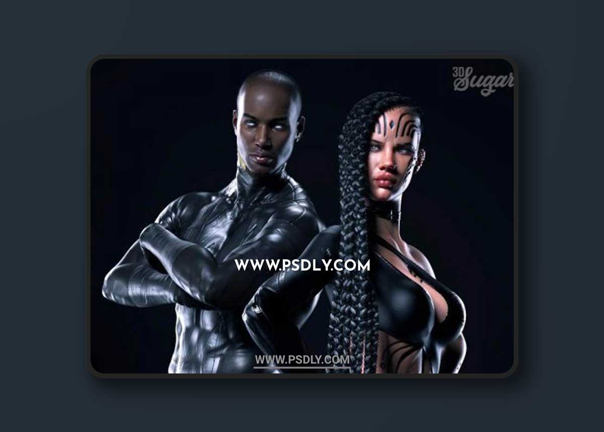 101 Series: Super Action Poses for Genesis 8 3D Models