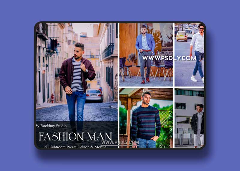 15 Fashion Man Lightroom Presets FGNXFF2