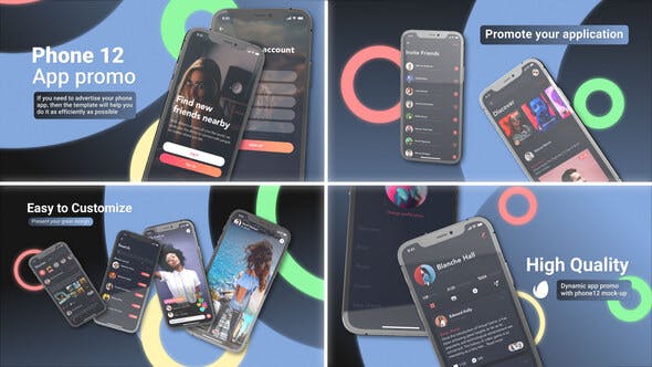 Videohive App Presentation Phone 12 33959235