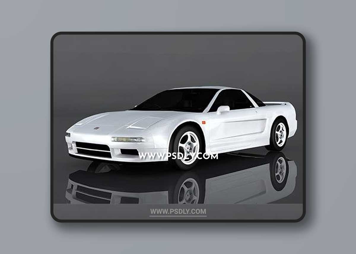 1992 Honda NSX 3D Model o93213
