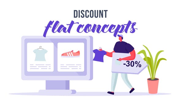 Videohive Discount - Flat Concept 33639469