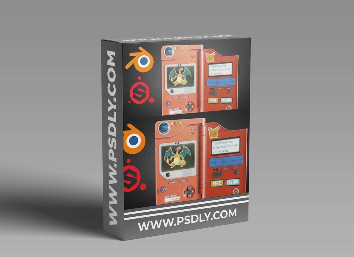3D Game Asset Creation in Blender 3D and Substance Painter