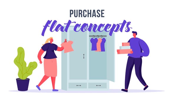 Videohive Purchase - Flat Concept 33639495