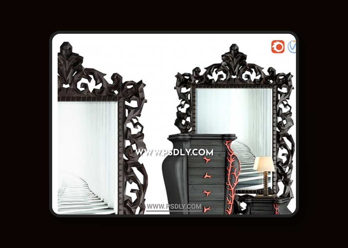 4802-Corallo and 4801-Corallino 3D Models