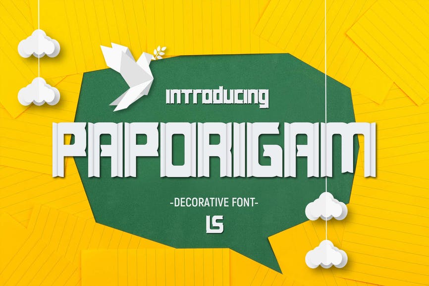 Paporigam Font