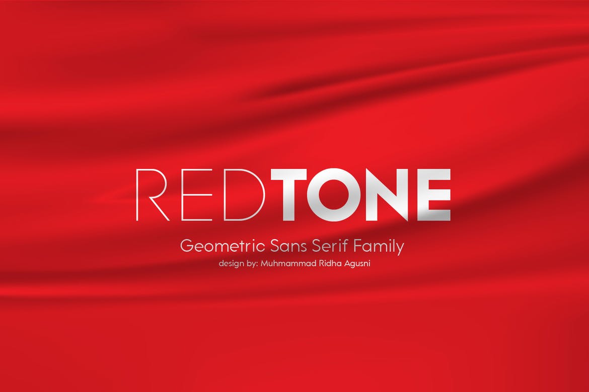 Redtone font