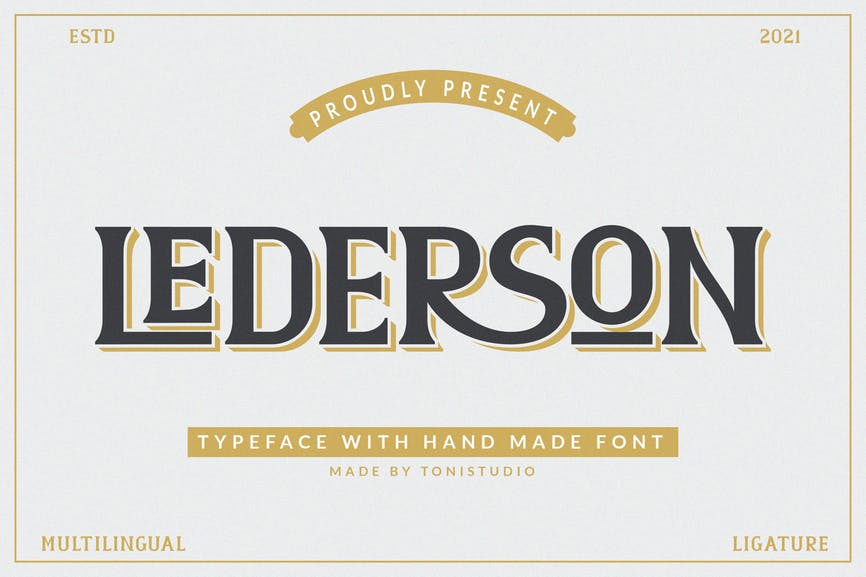 LEDERSON Font