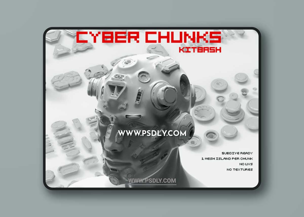 ArtStation Marketplace – Cyber Chunks Kitbash Bundle