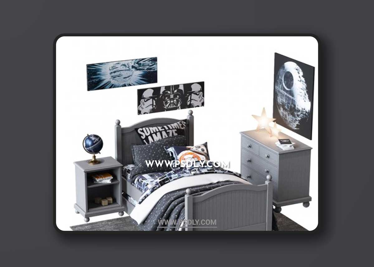 Catalina Star Wars Set 3D Models