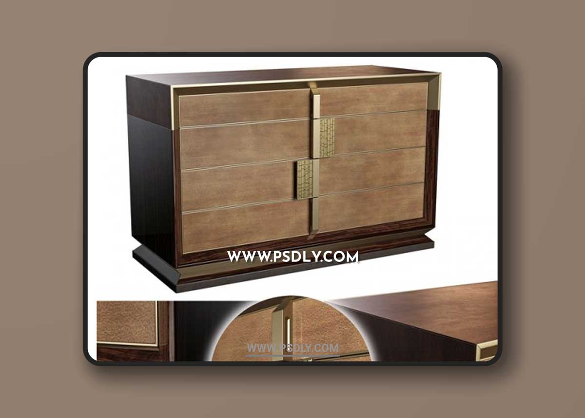 Chest Sicis BLAKE CHEST OF DRAWERS 3D Models