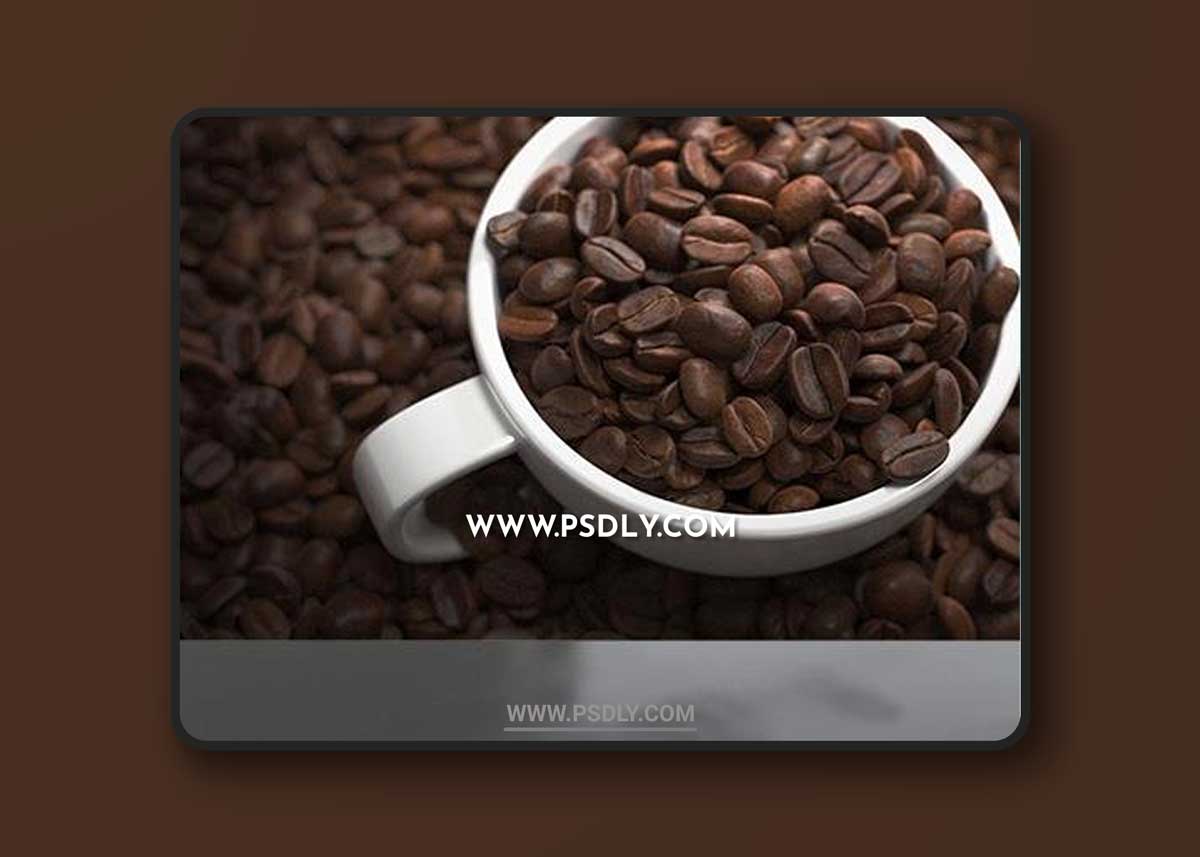 Coffee beans 3D Model o53743