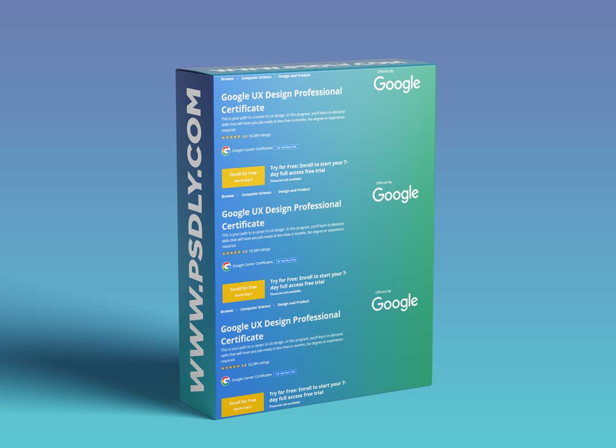 Coursera - Google UX Design Professional Certificate