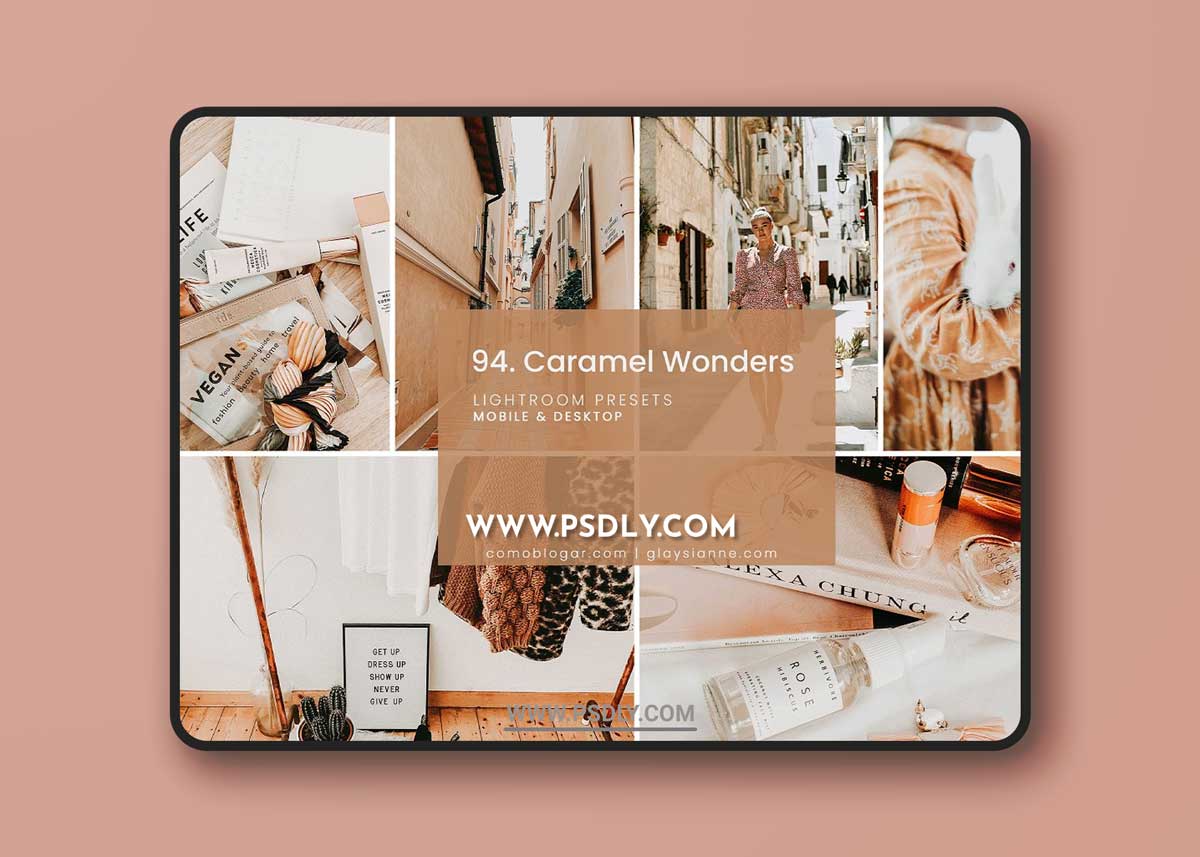 CreativeMarket - 94. Caramel Wonders Presets 4691195