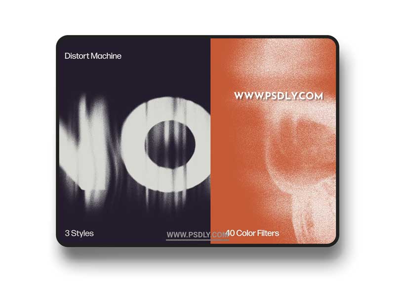 CreativeMarket - Distort Machine Photoshop Effect 6390324