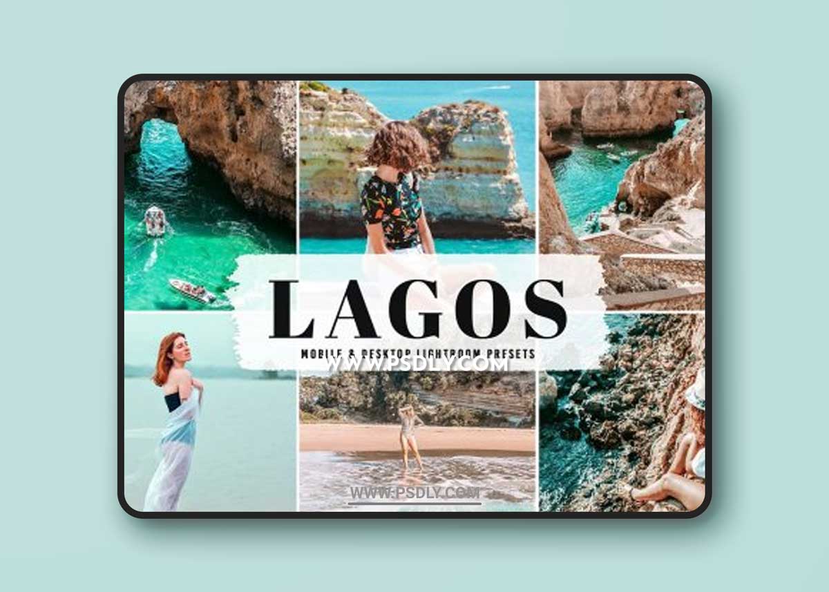 CreativeMarket - Lagos Pro Lightroom Presets 6496663