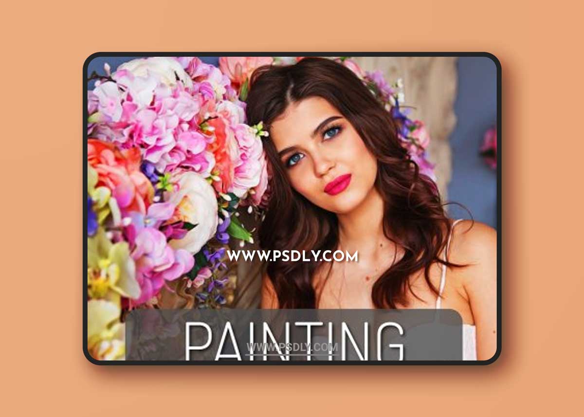 CreativeMarket - Painting Photoshop Action 6137347