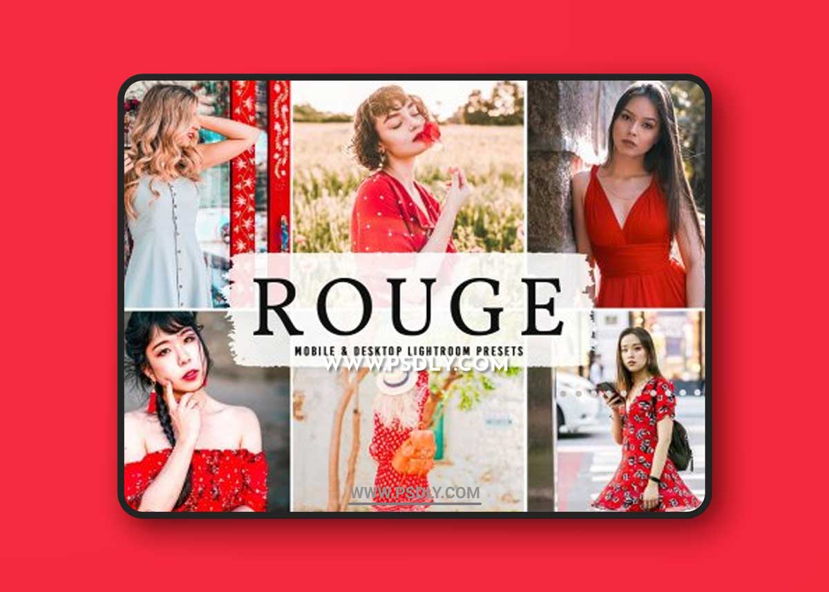 CreativeMarket - Rouge Pro Lightroom Presets 6504665