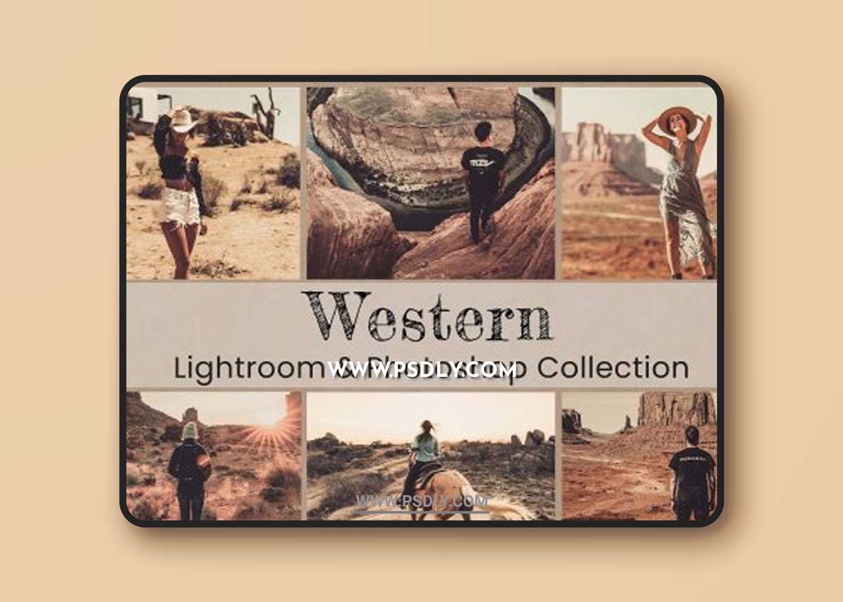 CreativeMarket - Western Lightroom Photoshop LUTs 6474159
