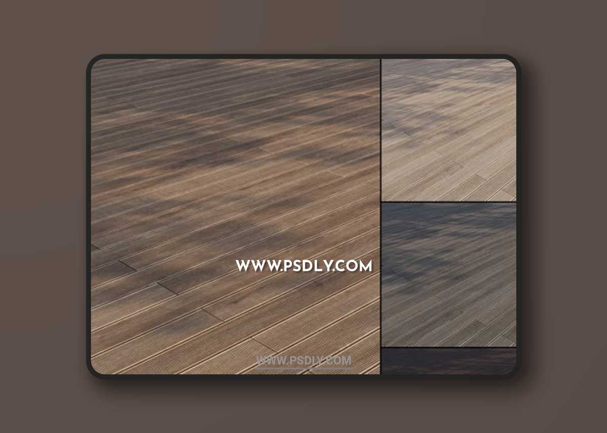 Decking Type 3 3d model