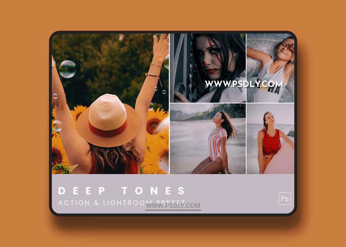 Deep Tones Action & Lightroom Preset