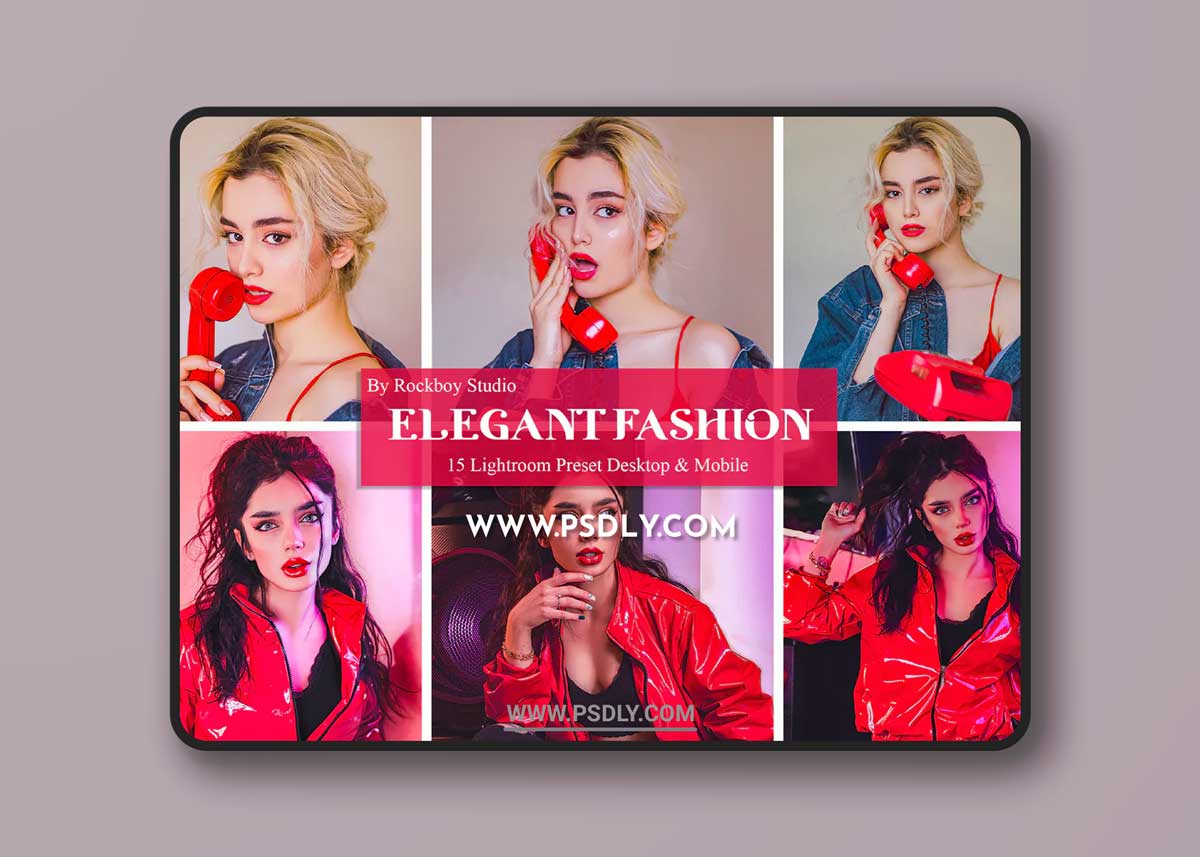 Elegant Fashion Lightroom Presets