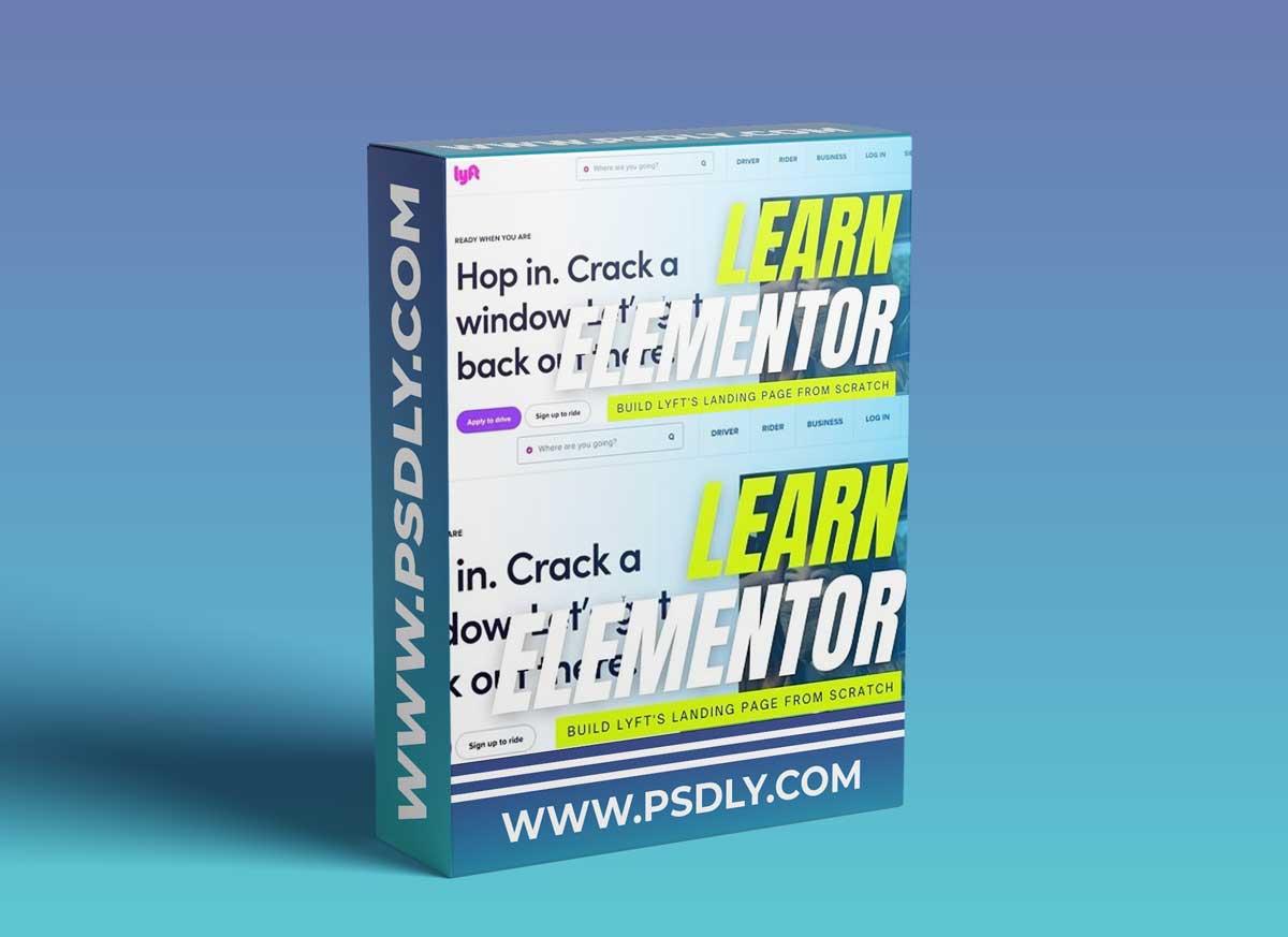 Elementor Class for Beginners - Learn by Designing Lyft's Landing Page
