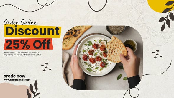 Videohive Food & Restaurant Digital Menu 34005508