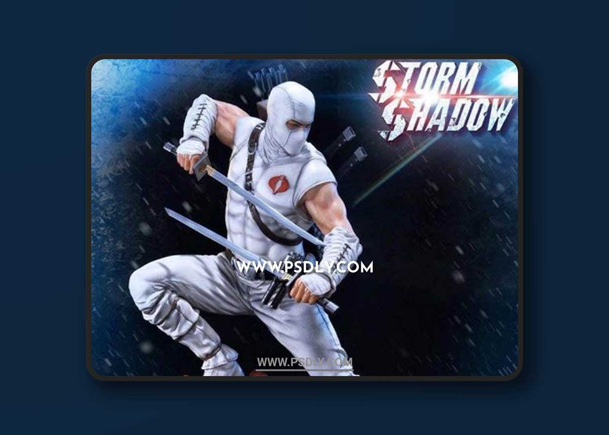 G.I.JOE – Storm Shadow – 3D Print Model