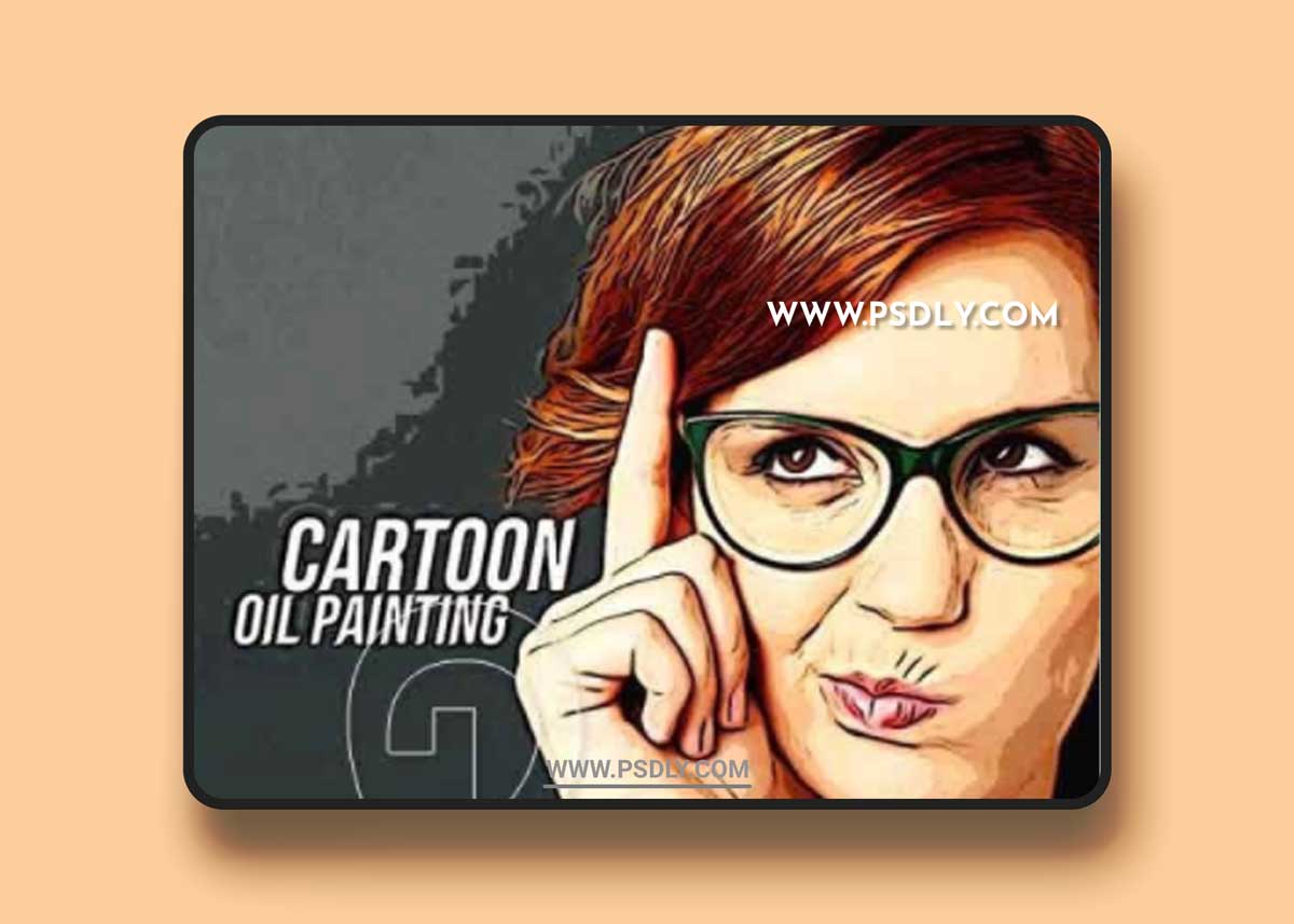 GraphicRiver - Cartoon Oil Paint Art 19849476